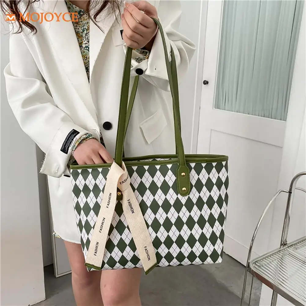 2022 Spring Plaid Women Handbag Designer Shopper Tote Bags Large-capacity Female PU Leather Holiday Simple Travel Shoulder Bags
2022 Spring Plaid Women Handbag Designer Shopper Tote Bags Large-capacity Female PU Leather Holiday Simple Travel Shoulder Bags