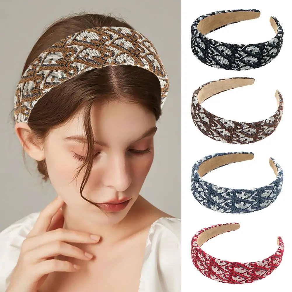 Vintage Gift Elegant Women Girls Headwear Wide Side Headband Hair Accessories Hair Hoop
Vintage Gift Elegant Women Girls Headwear Wide Side Headband Hair Accessories Hair Hoop