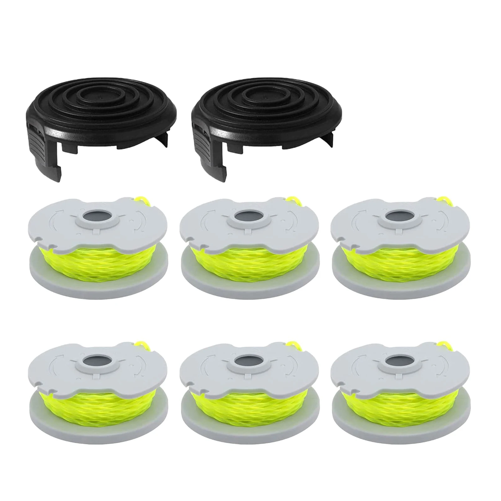 6 Packs Strimmer Line Mowing Rope Spool Cover Nylon 20ft 0.08inch For WG168 WG184 WG190 WG191 WA0037 WA0014 Lawn Trimmer
6 Packs Strimmer Line Mowing Rope Spool Cover Nylon 20ft 0.08inch For WG168 WG184 WG190 WG191 WA0037 WA0014 Lawn Trimmer