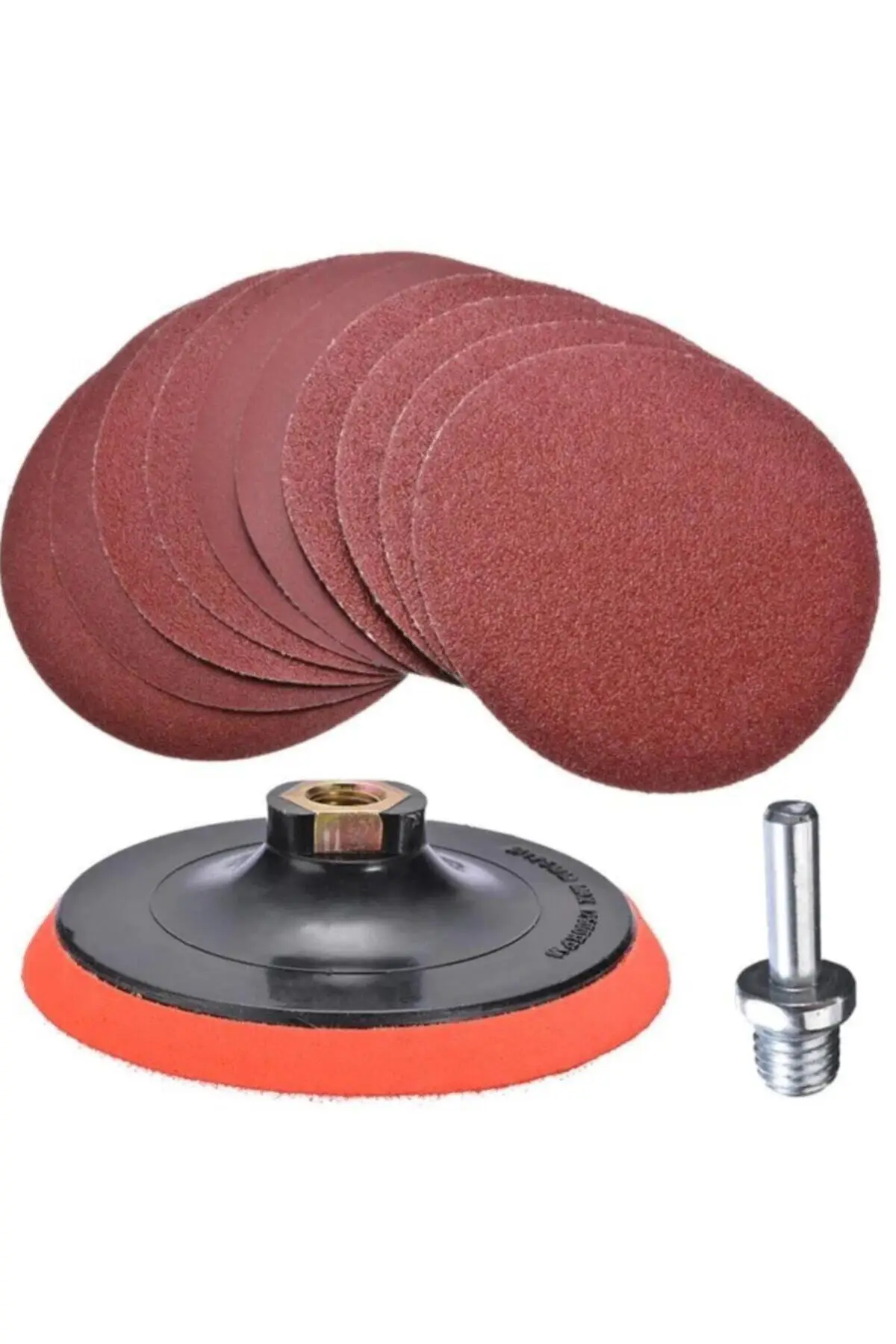 Sandpaper Set + Drill Bracket 115 Mm (20 Piece) grits sanding disc set with Shank for polishing cleaning tools
Sandpaper Set + Drill Bracket 115 Mm (20 Piece) grits sanding disc set with Shank for polishing cleaning tools