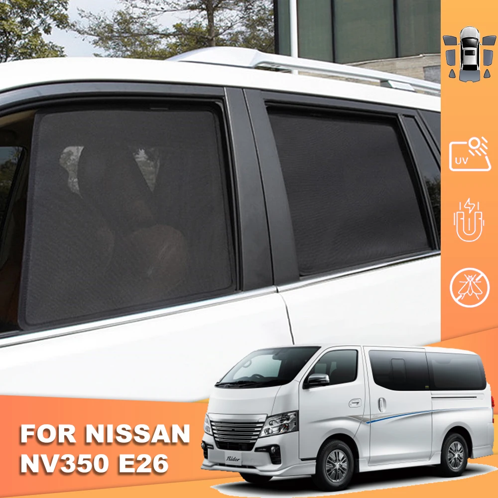 For Nissan NV350 E26 Urvan Caravan VAN 2012-2023 Front Windshield Car Sunshade Window Sun Shade Shield Visor Mesh Curtain
For Nissan NV350 E26 Urvan Caravan VAN 2012-2023 Front Windshield Car Sunshade Window Sun Shade Shield Visor Mesh Curtain
