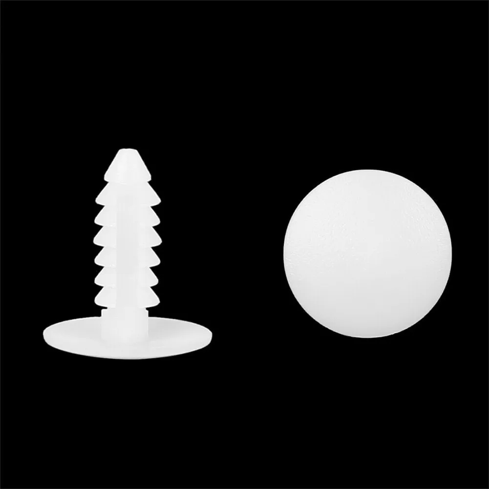 Practical Durable Clips Plastic Parts Rivets White 60pcs Accessories Car Door Trim Fasteners For Automotive Panel
Practical Durable Clips Plastic Parts Rivets White 60pcs Accessories Car Door Trim Fasteners For Automotive Panel