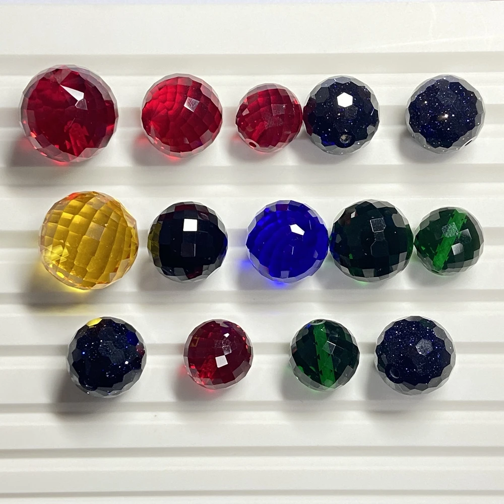 8mm 10mm 12mm Wholesale Synthetic Faceted Beads Crystal Red Green Glass Stone For Jewelry Making
8mm 10mm 12mm Wholesale Synthetic Faceted Beads Crystal Red Green Glass Stone For Jewelry Making