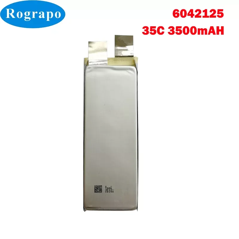 NEW2023 New 3.8V 3500mAh-4750mAh 6042125 6242125 8042125 916888 35C/40C Cell For Jump Starter, Drone DIY 2S 3S 4S 7.6V 11.4V Bat
NEW2023 New 3.8V 3500mAh-4750mAh 6042125 6242125 8042125 916888 35C/40C Cell For Jump Starter, Drone DIY 2S 3S 4S 7.6V 11.4V Bat