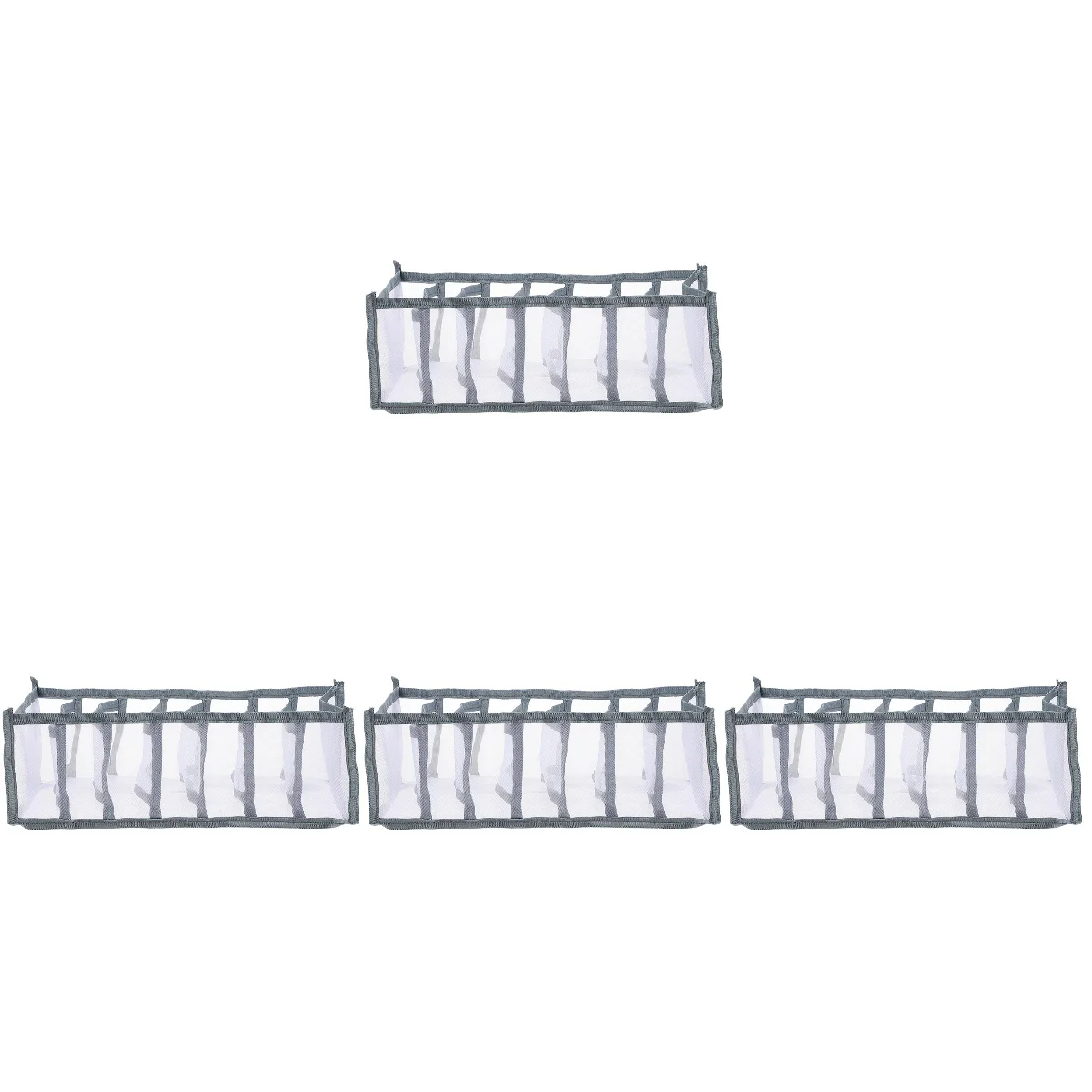 4x Clothes Drawer Separation Box Separation Clothes Storage Jeans Compartment Storage Box Foldable Closet Drawer Organizer 
4x Clothes Drawer Separation Box Separation Clothes Storage Jeans Compartment Storage Box Foldable Closet Drawer Organizer