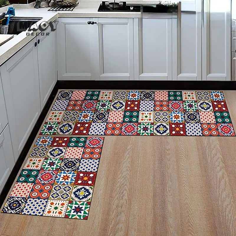 Mandala Kitchen Mat Anti-slip Modern Area Rugs For Living Room Boho Style Bathroom Carpet Doormat Hallway Geometric Bath Mat
Mandala Kitchen Mat Anti-slip Modern Area Rugs For Living Room Boho Style Bathroom Carpet Doormat Hallway Geometric Bath Mat