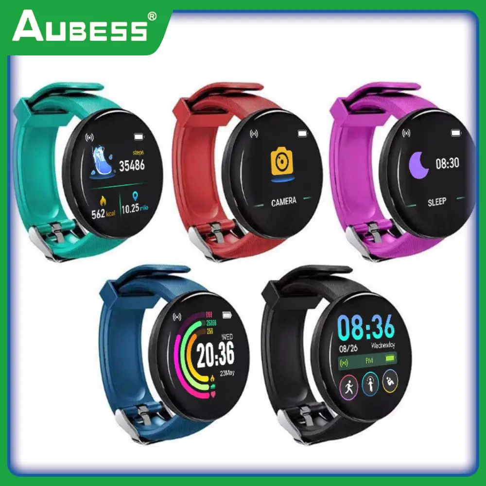 Smart Bracelet Round Fitness Tracker Smart Watch 1.44 Inch Blood Pressure Heart Rate Monitor Smartwatch Fashion Electron Clock
Smart Bracelet Round Fitness Tracker Smart Watch 1.44 Inch Blood Pressure Heart Rate Monitor Smartwatch Fashion Electron Clock