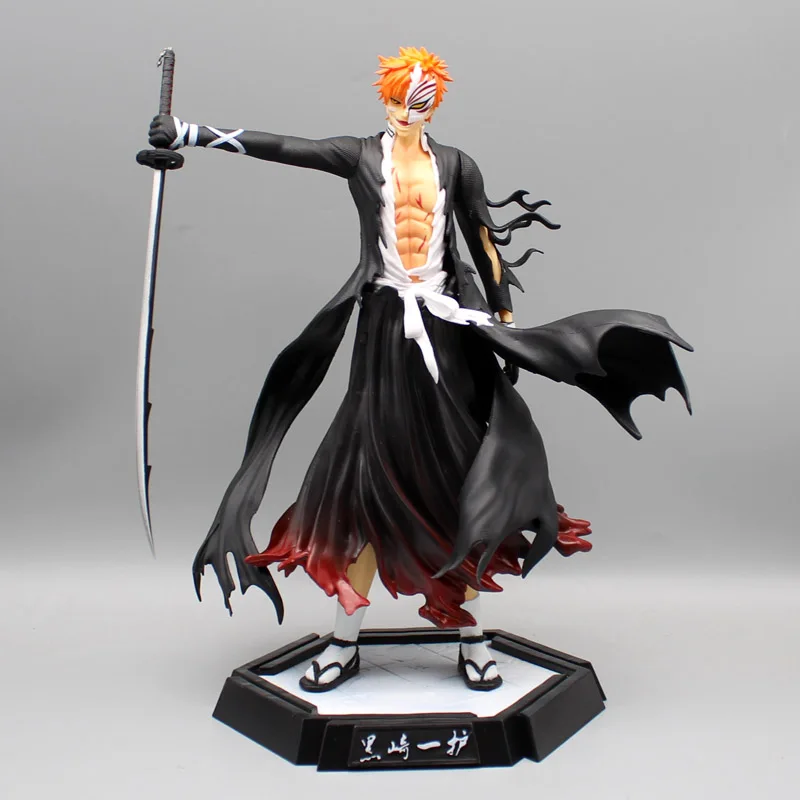 31 см, отбеливающая фигурка аниме Kurosaki Ichigo, фигурка на тысячу лет, искусственная кожа, фигурка куклы, украшение, рождественский подарок 
31 см, отбеливающая фигурка аниме Kurosaki Ichigo, фигурка на тысячу лет, искусственная кожа, фигурка куклы, украшение, рождественский подарок