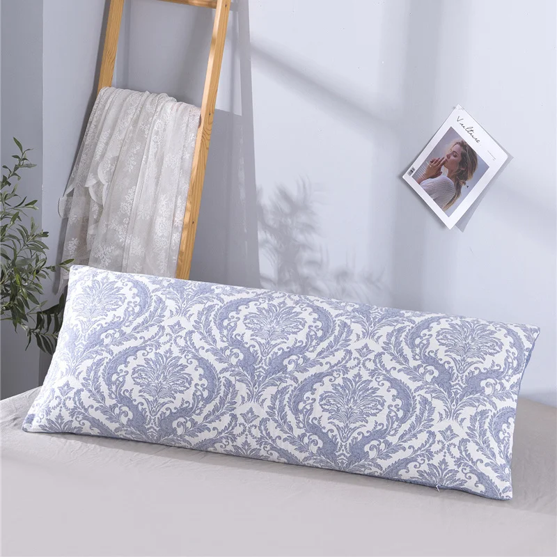Fashion Flower Leaf Dot Yarn Dyed Sleep Pillowcase High Quality Washed Cotton Long Pillow Cover Invisible Zipper Solid Back Side
Fashion Flower Leaf Dot Yarn Dyed Sleep Pillowcase High Quality Washed Cotton Long Pillow Cover Invisible Zipper Solid Back Side