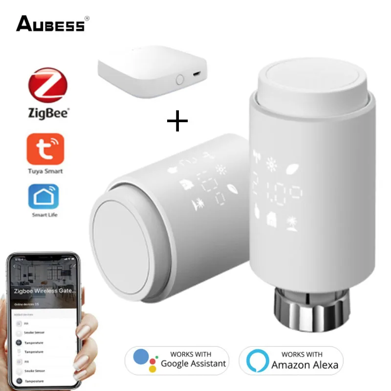 Привод радиатора Tuya Smart ZigBee, программируемый термостатический клапан радиатора с поддержкой Alexa, 2022
Привод радиатора Tuya Smart ZigBee, программируемый термостатический клапан радиатора с поддержкой Alexa, 2022