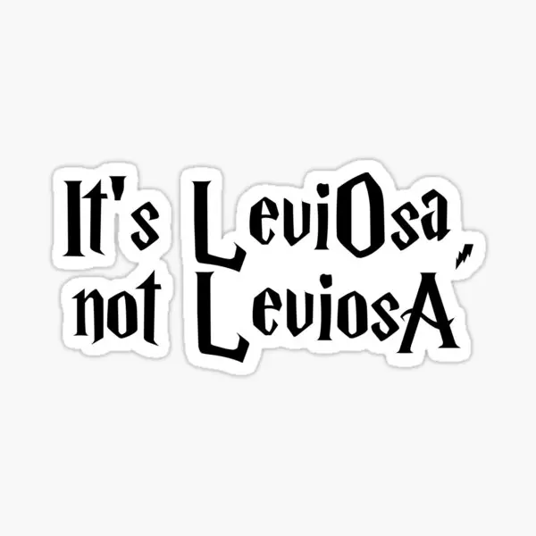 It Is Leviosa Not Leviosa 5PCS Stickers for Art Stickers Decorations Window Print Living Room Cartoon Kid Anime Decor Luggage
It Is Leviosa Not Leviosa 5PCS Stickers for Art Stickers Decorations Window Print Living Room Cartoon Kid Anime Decor Luggage