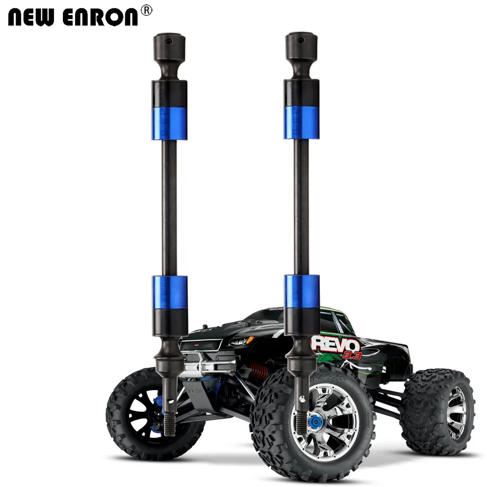 NEW ENRON 2Pcs #5451X Hard Steel Splined Swing Driveshaft Axles CVD for RC Cars 1/10 Traxxas T-Maxx (49077-3) Revo 3.3 (53097-3)
NEW ENRON 2Pcs #5451X Hard Steel Splined Swing Driveshaft Axles CVD for RC Cars 1/10 Traxxas T-Maxx (49077-3) Revo 3.3 (53097-3)