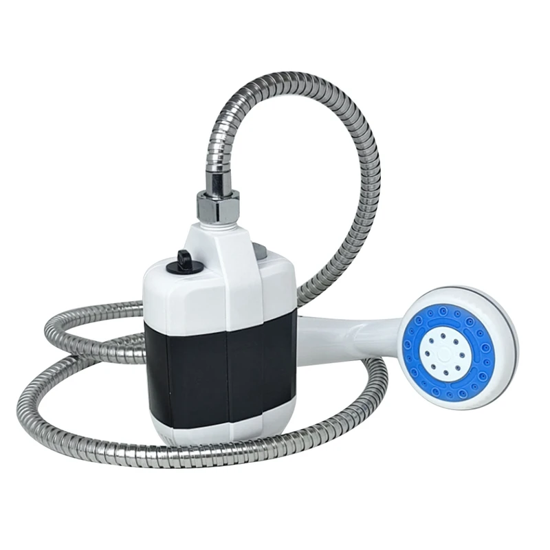 Portable Shower Rechargeable Shower Head Handheld Outdoor Shower Pump for Hiking Pet Cleaning
Portable Shower Rechargeable Shower Head Handheld Outdoor Shower Pump for Hiking Pet Cleaning