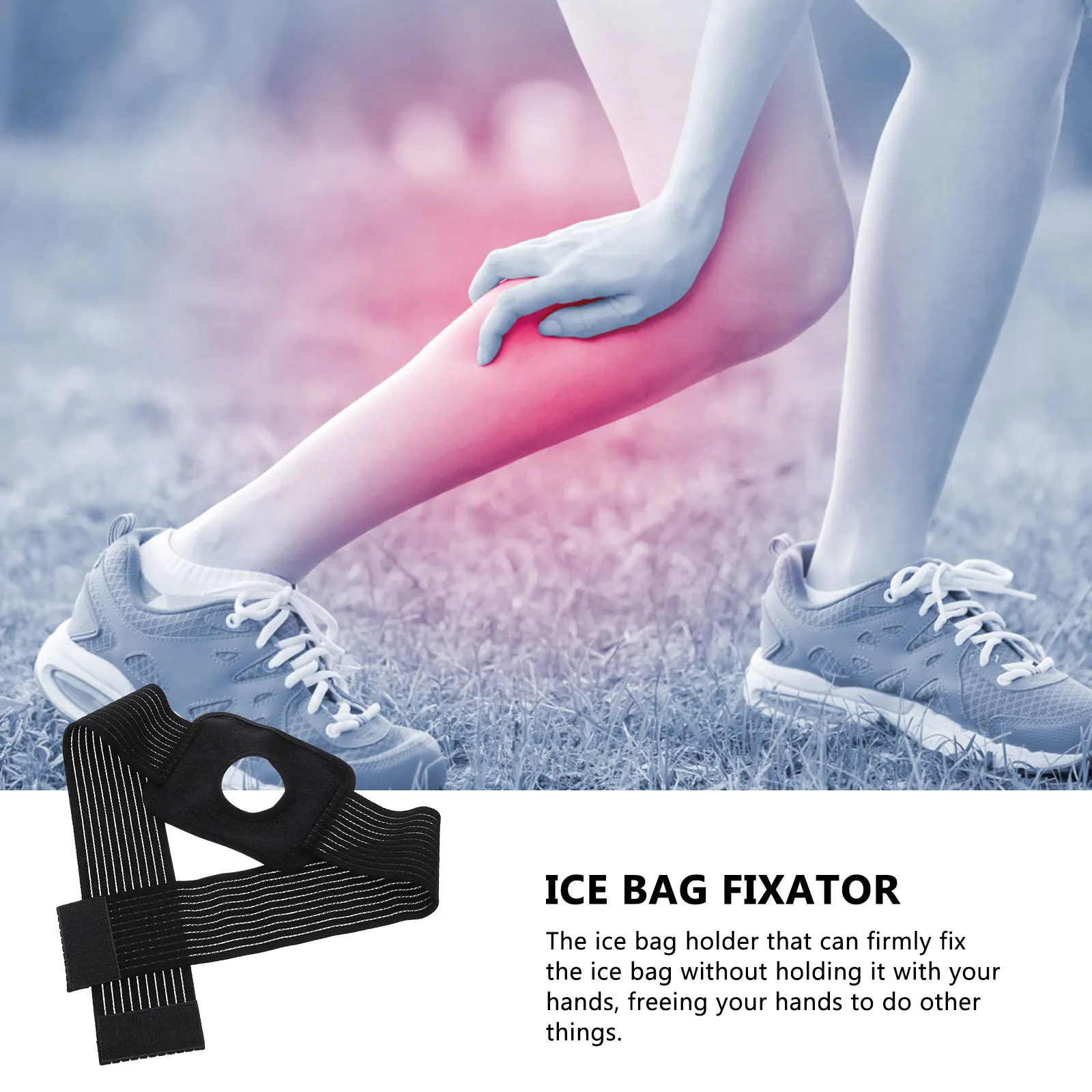 Strap Ice Pack Fixing Strap Fixing Belt Ice Bag Fixator Ice Bag Support for Sports Outdoor Home Gift
Strap Ice Pack Fixing Strap Fixing Belt Ice Bag Fixator Ice Bag Support for Sports Outdoor Home Gift