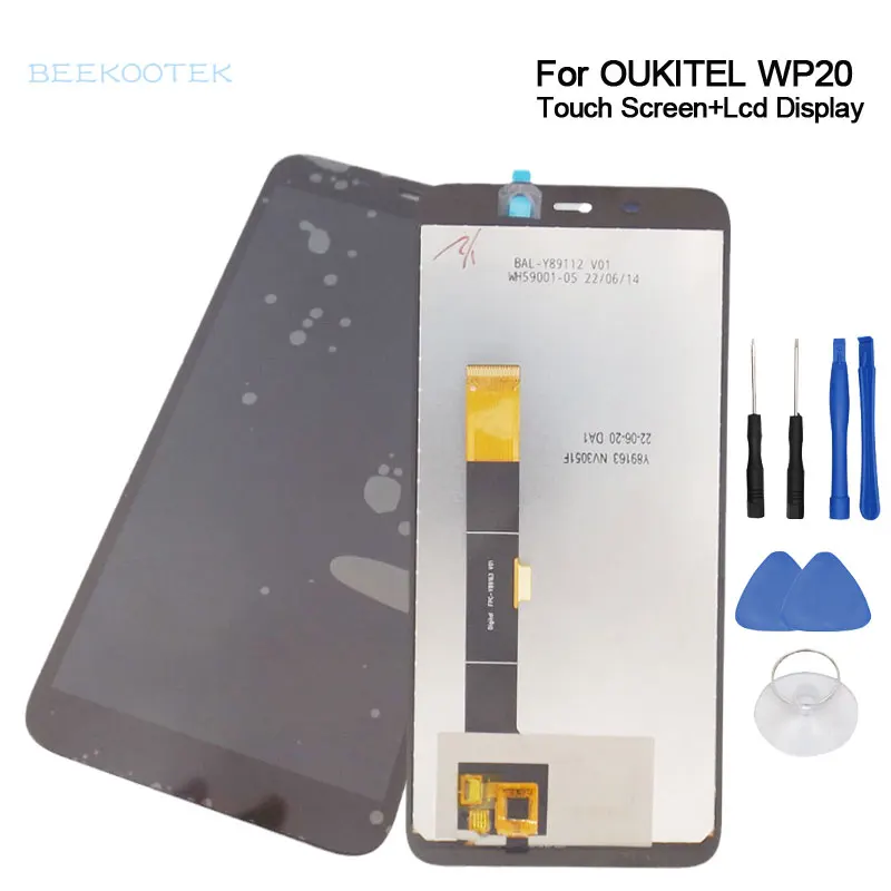 Новый оригинальный ЖК-дисплей OUKITEL WP20 + дигитайзер сенсорного экрана Ремонт Запасные части для смартфона OUKITEL WP20
Новый оригинальный ЖК-дисплей OUKITEL WP20 + дигитайзер сенсорного экрана Ремонт Запасные части для смартфона OUKITEL WP20