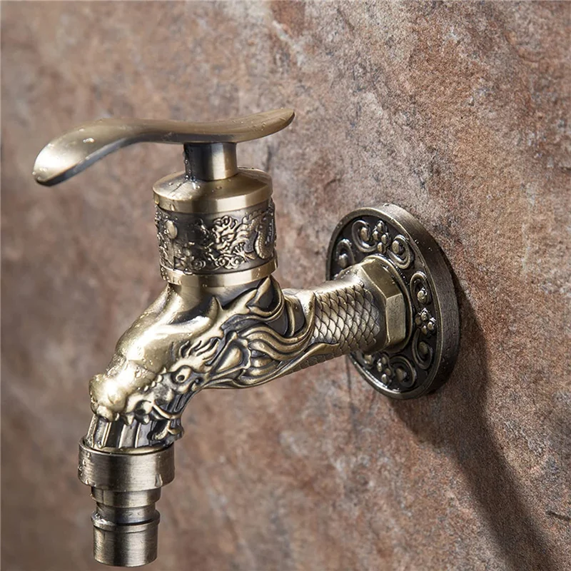 Retro Washing Faucet Crane Decorative Outdoor Faucet , Vintage Garden Bibcock Tap Wall Mounted Mop Faucet Zinc Alloy
Retro Washing Faucet Crane Decorative Outdoor Faucet , Vintage Garden Bibcock Tap Wall Mounted Mop Faucet Zinc Alloy
