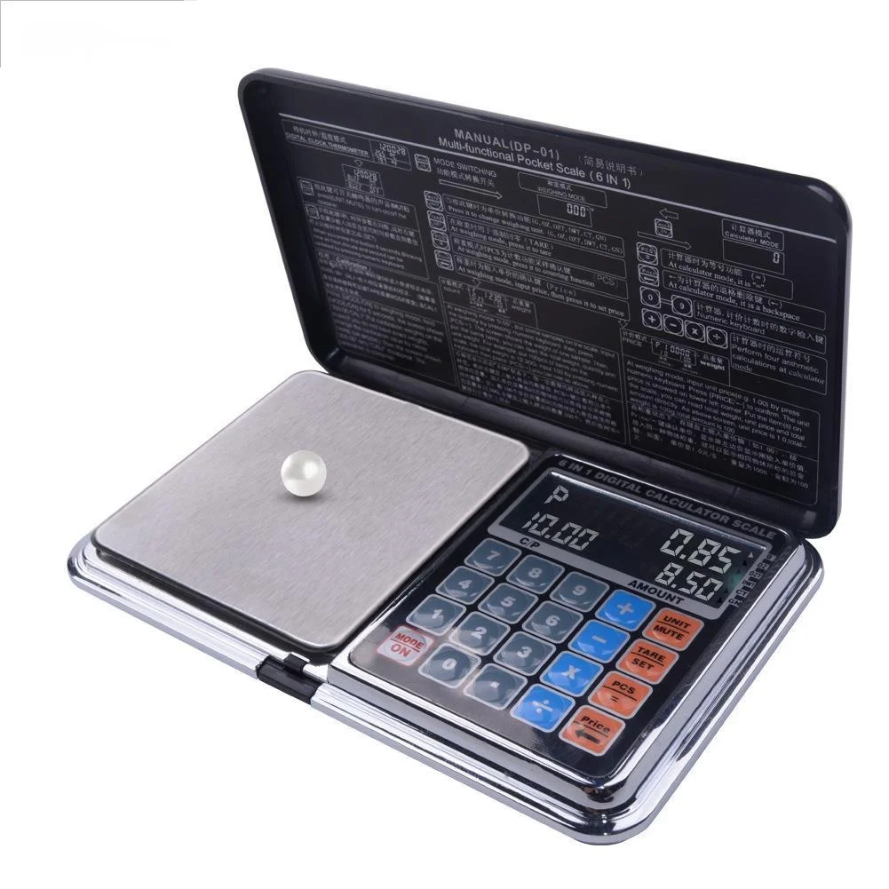 Multifunctional Pocket Scale New Kitchen Baking Scale 0.01/100g/200g/300g/500g1000g Jewelry Scales Food Electronic Scales
Multifunctional Pocket Scale New Kitchen Baking Scale 0.01/100g/200g/300g/500g1000g Jewelry Scales Food Electronic Scales
