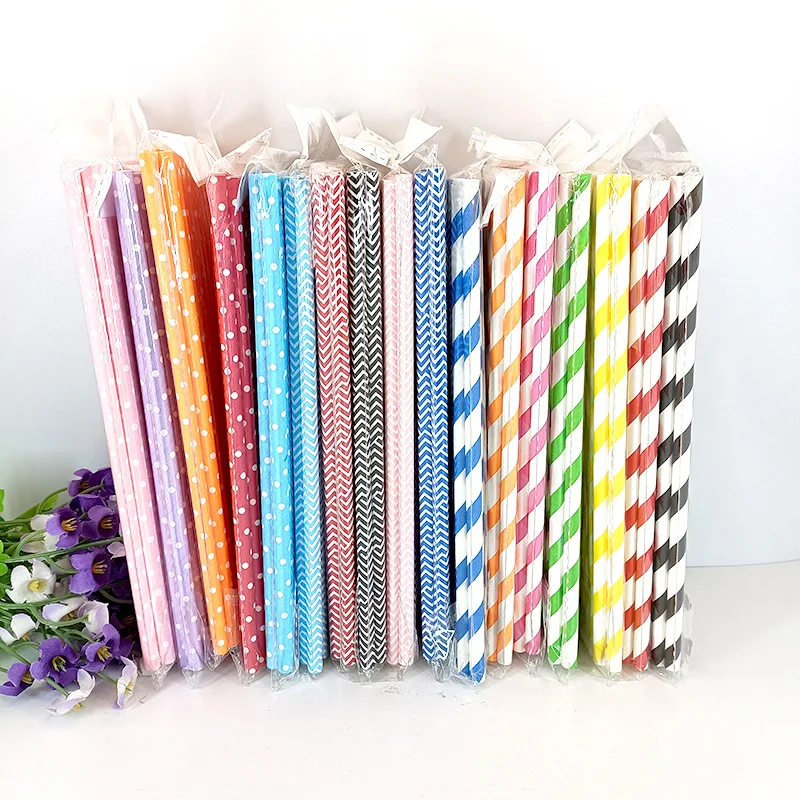 25PCS Disposable Colored Paper Straws Biodegradable Stripes Straw Drink Cocktail Birthday PartyTable Decorations Strohhalme
25PCS Disposable Colored Paper Straws Biodegradable Stripes Straw Drink Cocktail Birthday PartyTable Decorations Strohhalme