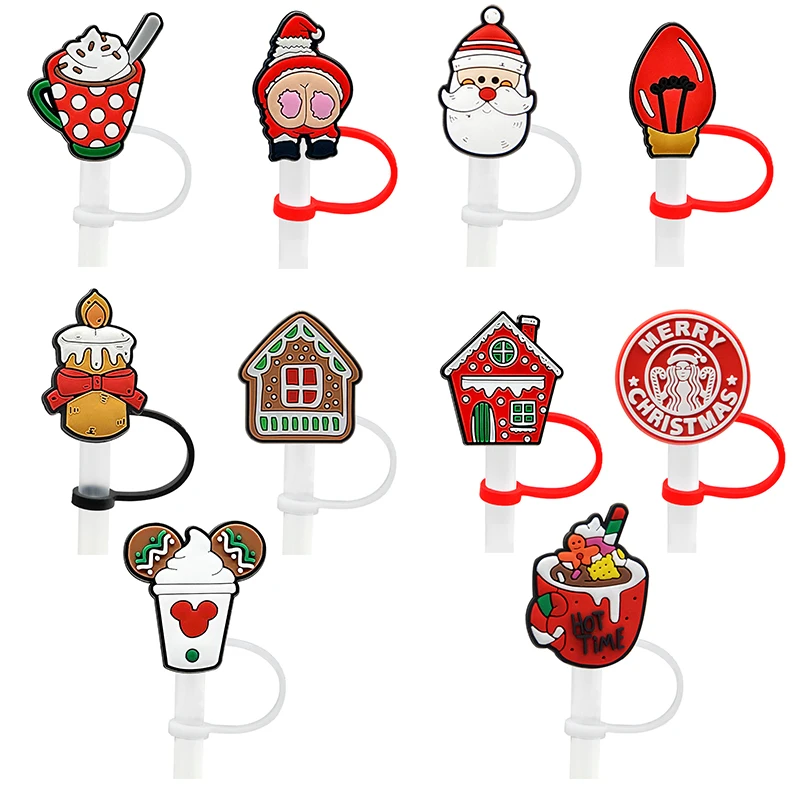 20PCS Straw Charms Party Supplies Disposable Reusable Straw Topper Festive Style Christmas Series Straw Cover Kitchen Decoration
20PCS Straw Charms Party Supplies Disposable Reusable Straw Topper Festive Style Christmas Series Straw Cover Kitchen Decoration