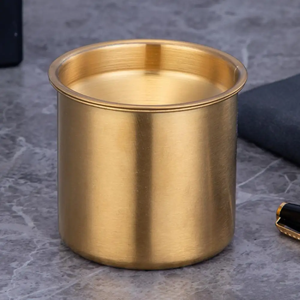 Ash Container Creative Stainless Steel Windproof Flat Bottom Ash Holder for Patio Ash Holder Ash Tray
Ash Container Creative Stainless Steel Windproof Flat Bottom Ash Holder for Patio Ash Holder Ash Tray