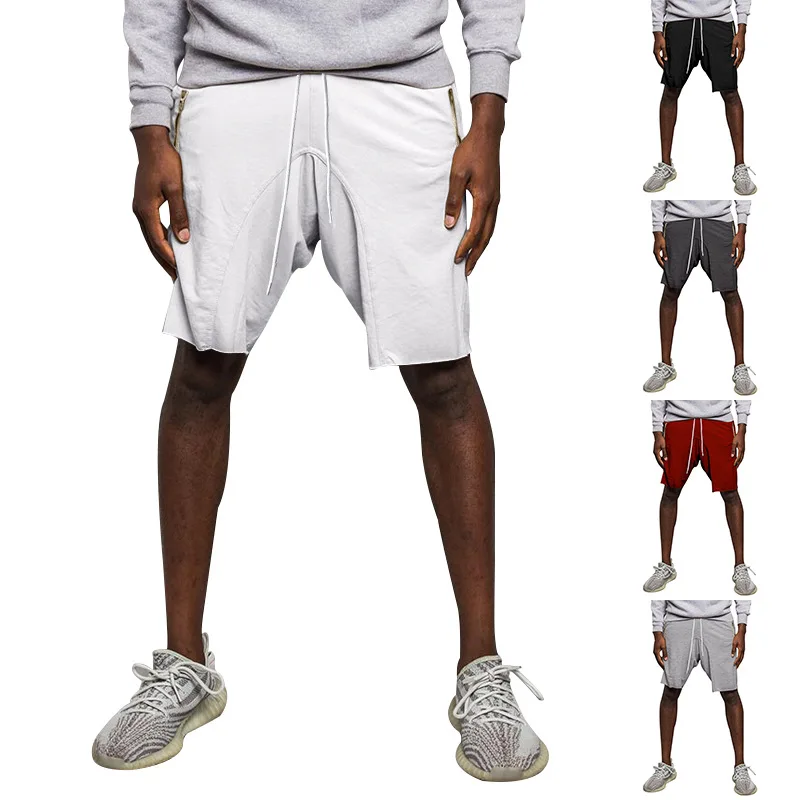 Summer Amazon Wish New Pure Color Tied Sports Pants Men's Zipper Bag Shorts Casual Pants
Summer Amazon Wish New Pure Color Tied Sports Pants Men's Zipper Bag Shorts Casual Pants