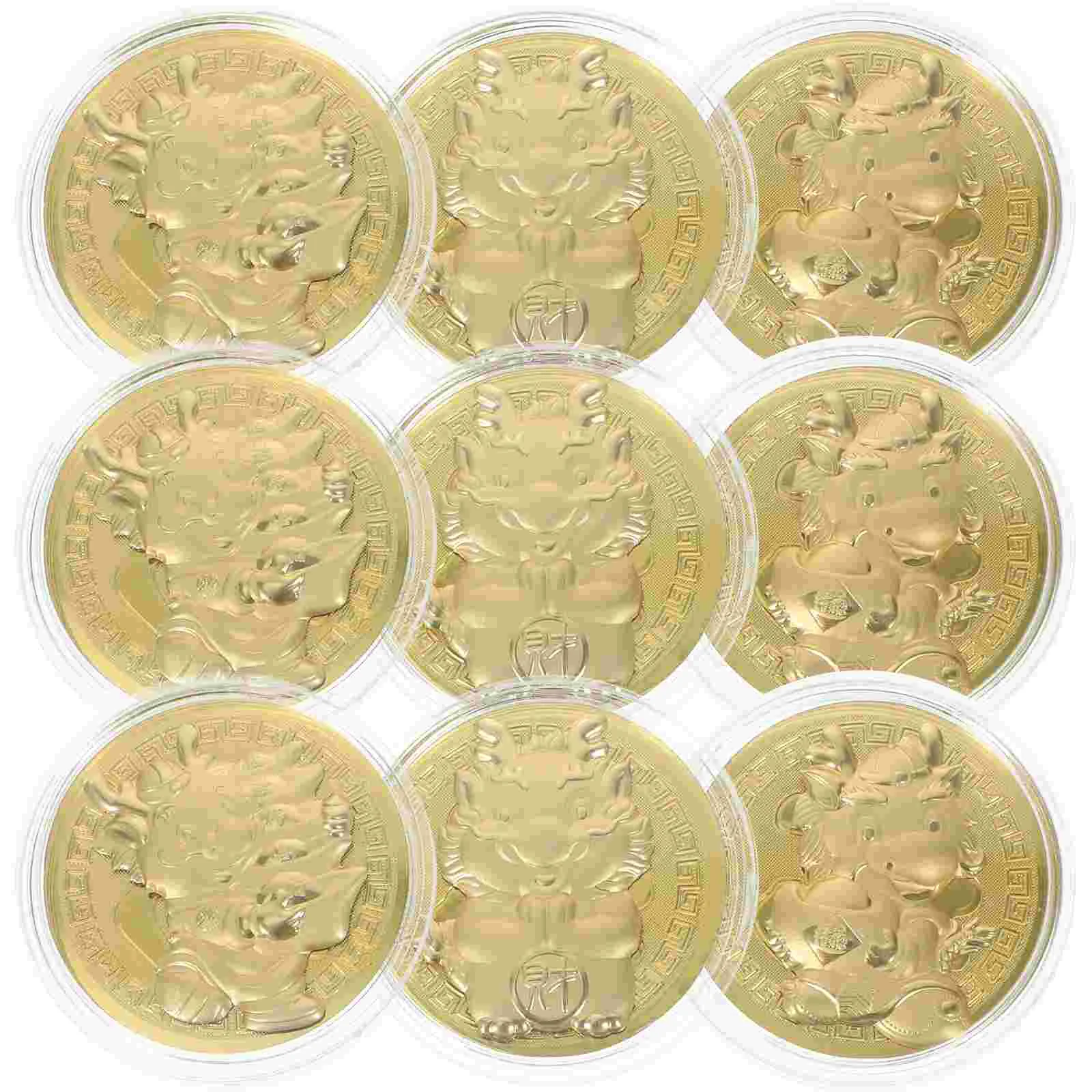 12 Sets New-year Dragon-year Gold Coins Fortune Coins Commemorative Coins with Bag Year's souvenirs 2024
12 Sets New-year Dragon-year Gold Coins Fortune Coins Commemorative Coins with Bag Year's souvenirs 2024