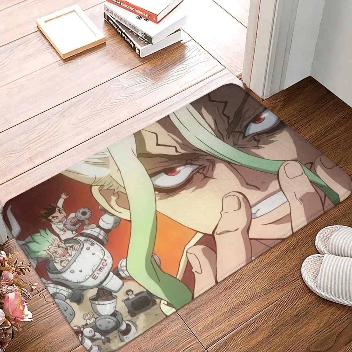 Creepy Smile Anti-Slip Doormat Kitchen MatDr. STONE NEW WORLD Balcony Carpet Entrance Door Rug Home Decorative
Creepy Smile Anti-Slip Doormat Kitchen MatDr. STONE NEW WORLD Balcony Carpet Entrance Door Rug Home Decorative
