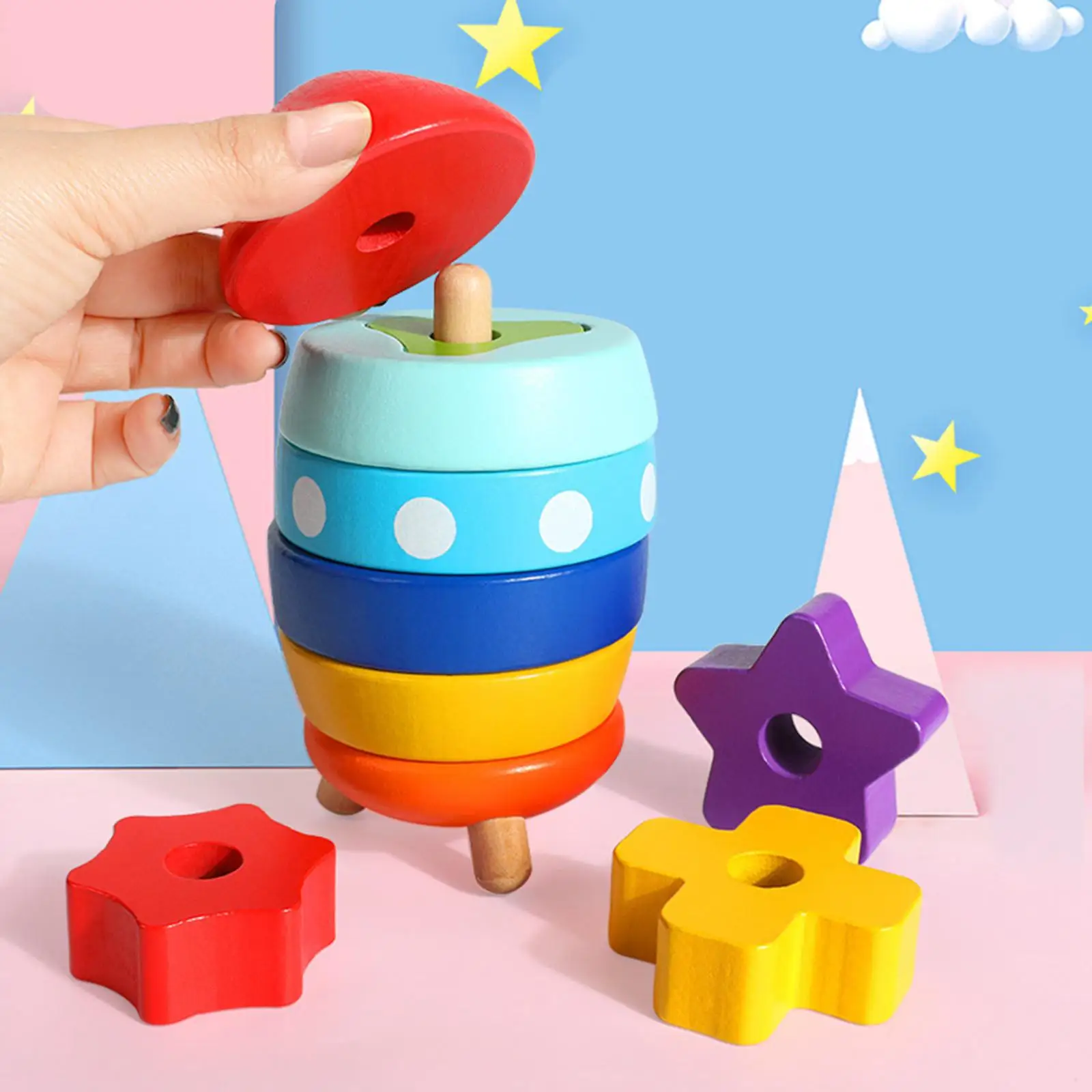 Цветные игрушки в форме ракеты, игрушки для укладки, сортировка цветов, развивающие игрушки, отлично на 12 + месяцев
Цветные игрушки в форме ракеты, игрушки для укладки, сортировка цветов, развивающие игрушки, отлично на 12 + месяцев