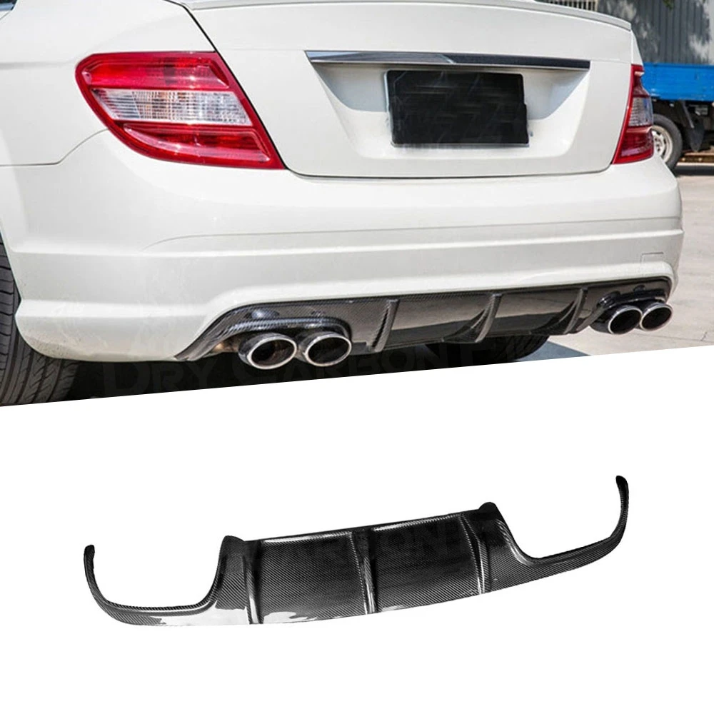 Carbon Fiber Car Rear Bumper Lip Spoiler For Mercedes Benz C Class W204 C63 AMG 2008 - 2011 Fins Shark Style Diffuser
Carbon Fiber Car Rear Bumper Lip Spoiler For Mercedes Benz C Class W204 C63 AMG 2008 - 2011 Fins Shark Style Diffuser