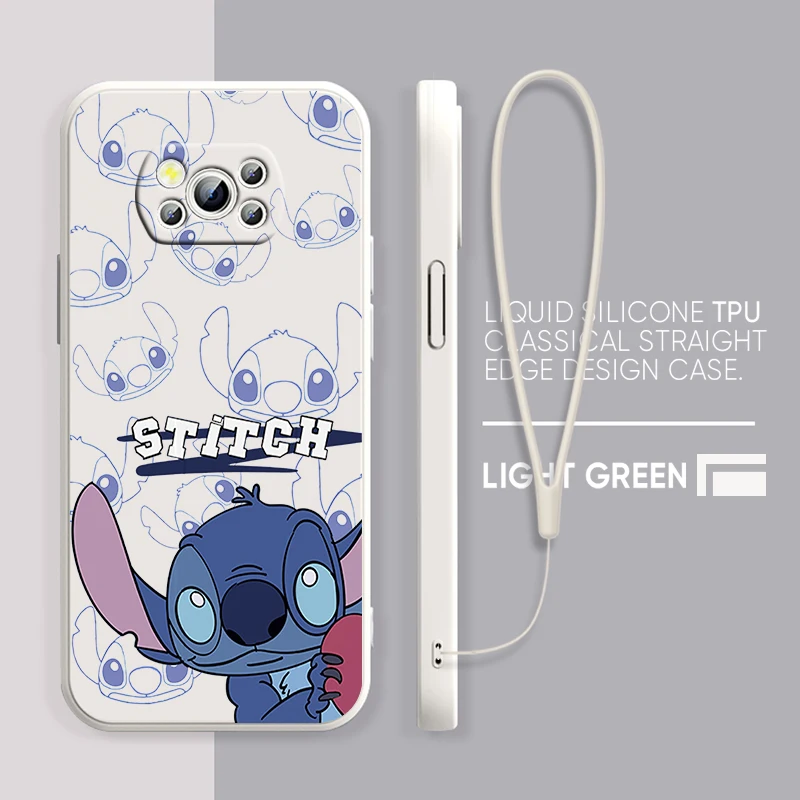 Stitch Cute Anime Phone Case Xiaomi POCO M4 X4 F4 C40 X3 NFC F3 GT M4 M3 M2 Pro C3 X2 4G 5G Liquid Rope Cover Fundas Coque Capa
Stitch Cute Anime Phone Case Xiaomi POCO M4 X4 F4 C40 X3 NFC F3 GT M4 M3 M2 Pro C3 X2 4G 5G Liquid Rope Cover Fundas Coque Capa