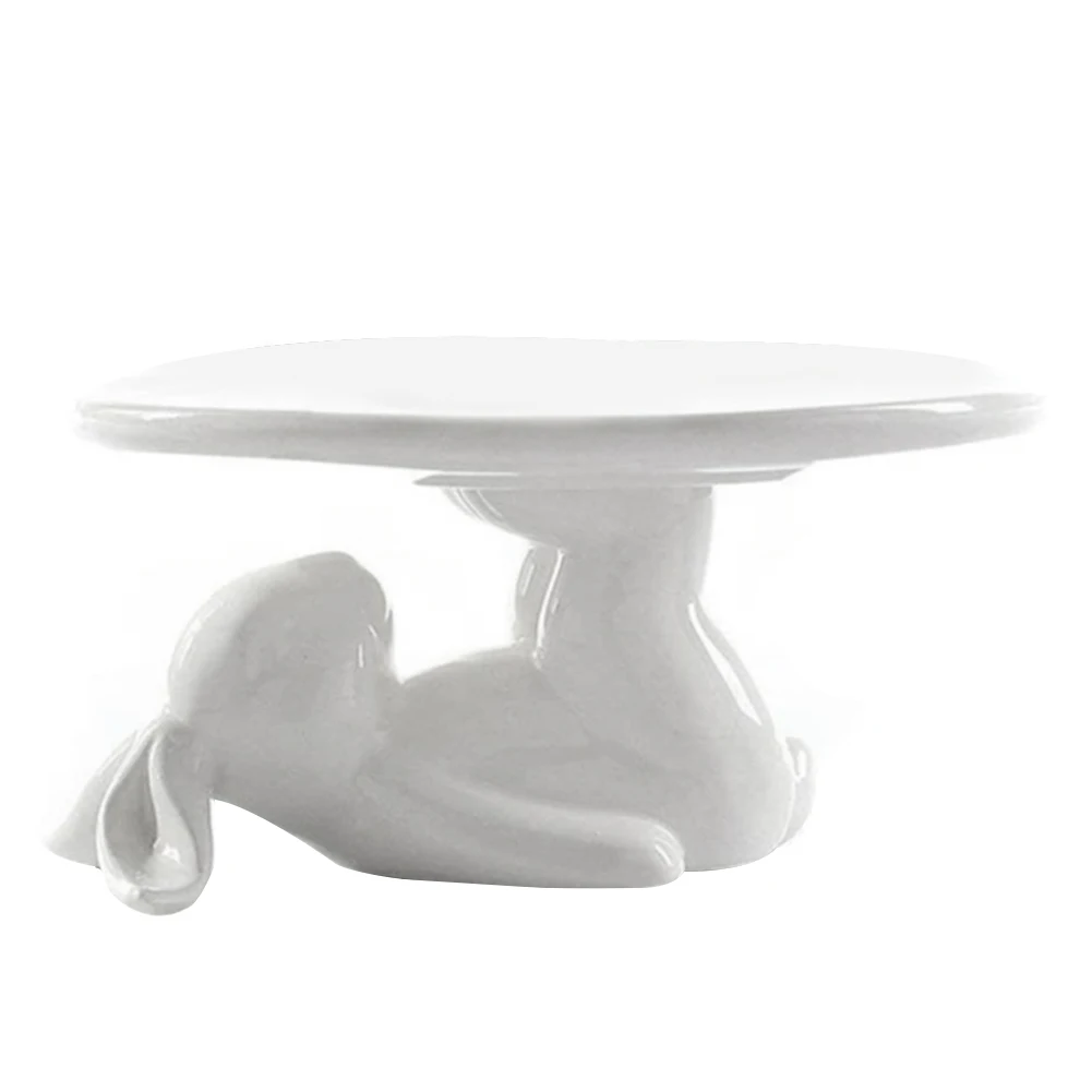 Bunny Rabbit Ceramic Plate Dishes for Dessert Food Server Tray Cute Cake Stand Tableware Gift for Kitchenware Lovers
Bunny Rabbit Ceramic Plate Dishes for Dessert Food Server Tray Cute Cake Stand Tableware Gift for Kitchenware Lovers