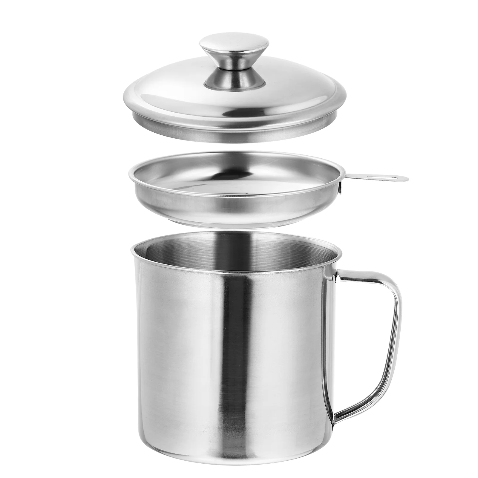 Oil Dispenser Bottle Oil Storage Bottle Oil Strainer Pot Stainless Steel Oil Pot for Hotel Store Home
Oil Dispenser Bottle Oil Storage Bottle Oil Strainer Pot Stainless Steel Oil Pot for Hotel Store Home