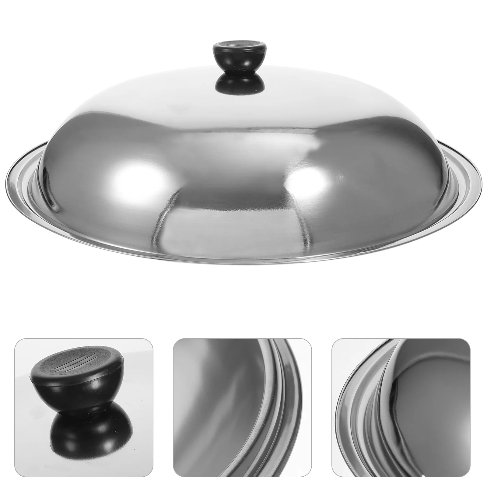 Lid Pot Cover Pan Universal Lidssteel Stainless Frying Replacement Pots Pans Cookingwok Cookware Skillet Dome Inch Saucepan
Lid Pot Cover Pan Universal Lidssteel Stainless Frying Replacement Pots Pans Cookingwok Cookware Skillet Dome Inch Saucepan