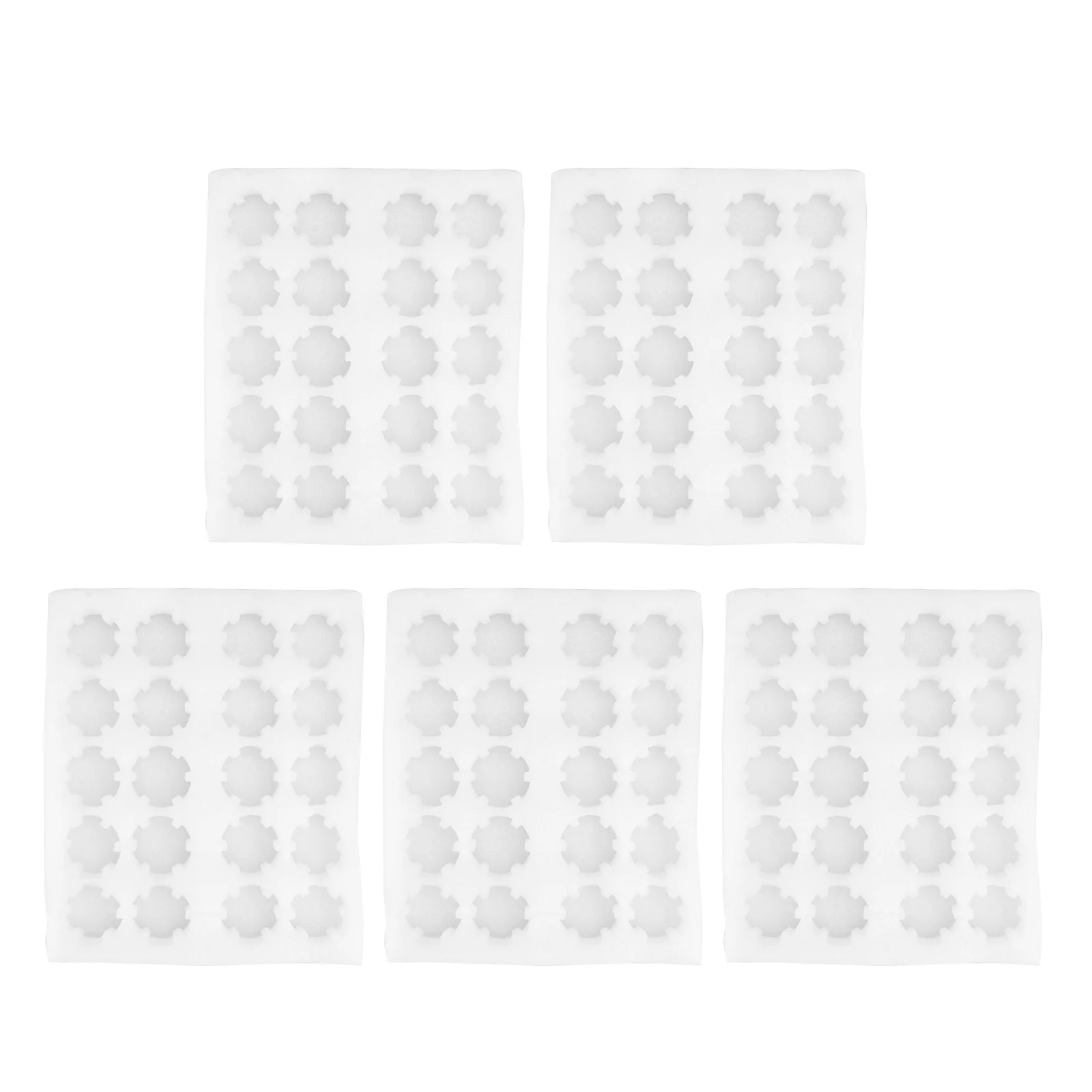 5Pcs Pearl Wool Eggs Tray Wrapping Egg Holder Quakeproof Quail Eggs Box Without Paper Box (White)
5Pcs Pearl Wool Eggs Tray Wrapping Egg Holder Quakeproof Quail Eggs Box Without Paper Box (White)