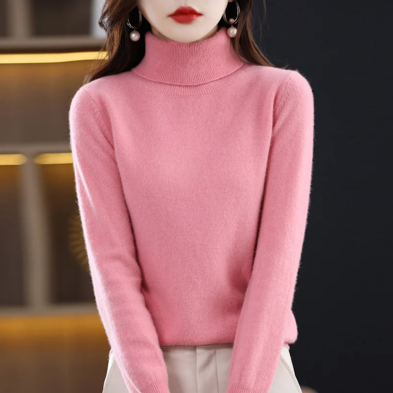 2023 Y2K Autumn Winter New Women's 100% Wool Sweater Cashmere Half-high Collar Pullover Wild Pure Color Casual Fashion Long
2023 Y2K Autumn Winter New Women's 100% Wool Sweater Cashmere Half-high Collar Pullover Wild Pure Color Casual Fashion Long