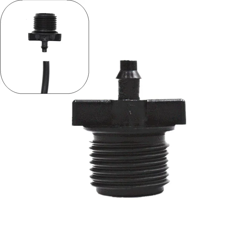 100pcs 1/2"Male Thread x 1/4" Barb Connector Coupler For 4/7mm Microtubing Micro Irrigation Drip Fittings
100pcs 1/2"Male Thread x 1/4" Barb Connector Coupler For 4/7mm Microtubing Micro Irrigation Drip Fittings