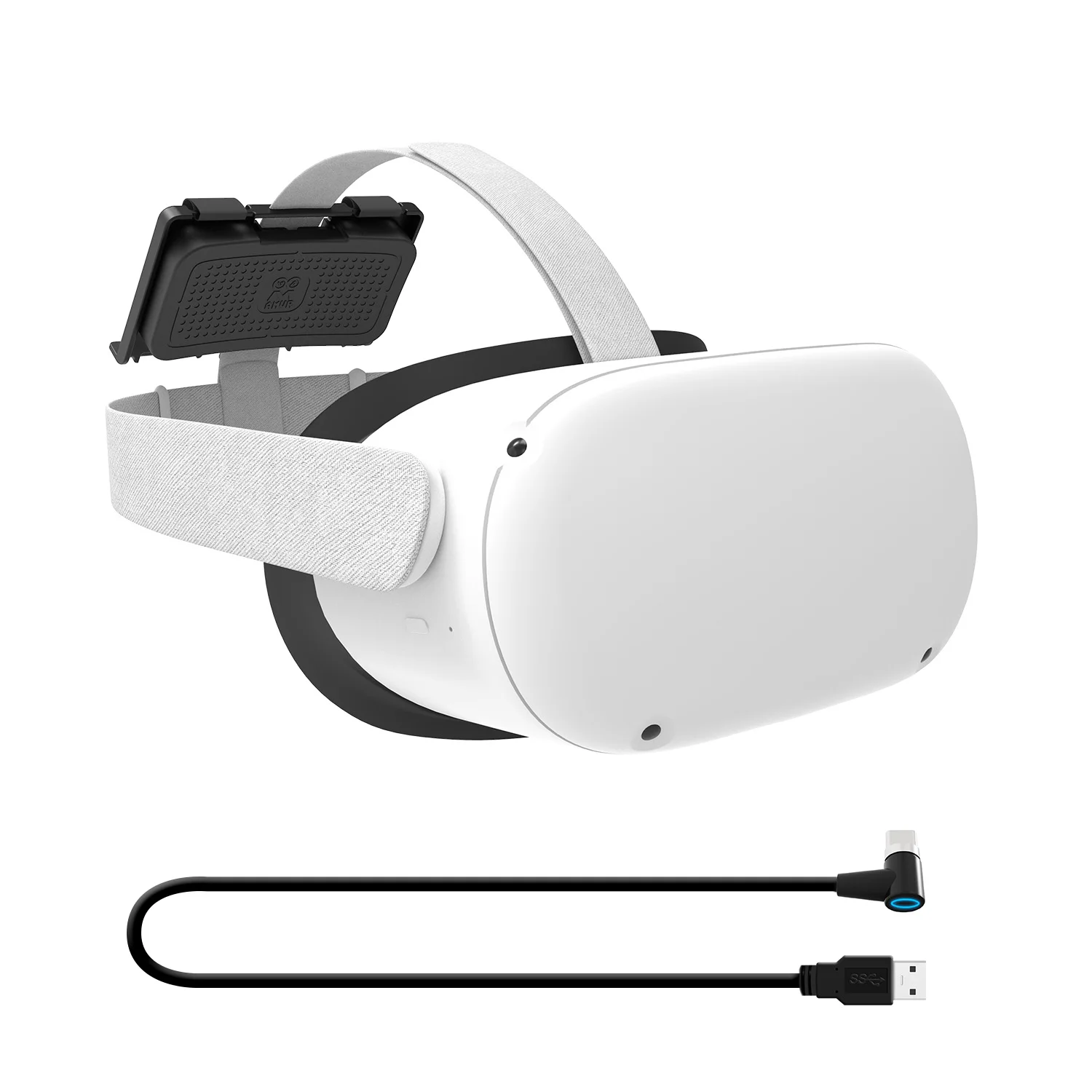Powerbank Fixing Bracket Battery Pack for Oculus Quest 2/1 or Vive Deluxe Audio Strap VR Headset Game Oculus Quest Accessories
Powerbank Fixing Bracket Battery Pack for Oculus Quest 2/1 or Vive Deluxe Audio Strap VR Headset Game Oculus Quest Accessories