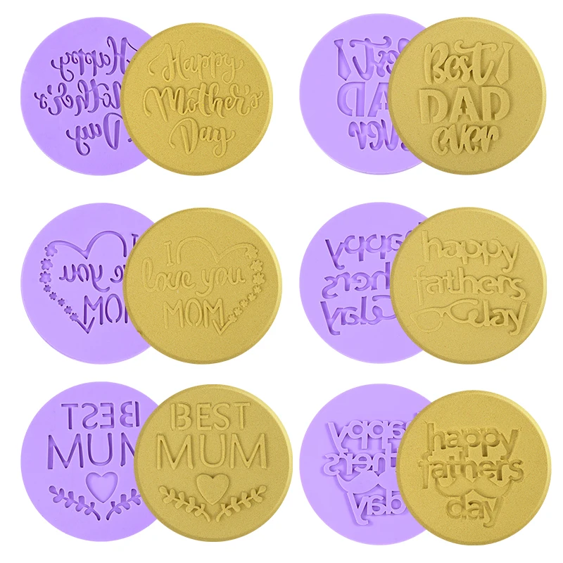 Happy Mother/Father’s Day Cookie Mold Acrylic Letter Embossed Mould DAD & MUM Anniversary Cake Decoration Kitchen Baking Tools
Happy Mother/Father’s Day Cookie Mold Acrylic Letter Embossed Mould DAD & MUM Anniversary Cake Decoration Kitchen Baking Tools