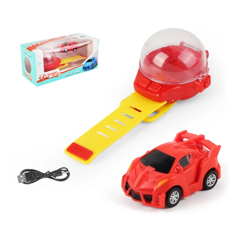 4 Color Options Novelty Watch Mini Watch Car Wearable Watch RC Car Toy Portable Car Cartoon Shape USB Charging Watch Car
4 Color Options Novelty Watch Mini Watch Car Wearable Watch RC Car Toy Portable Car Cartoon Shape USB Charging Watch Car