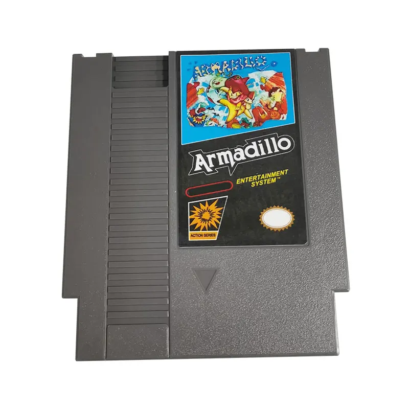 ARMADILLO 72 pins 8bit Game Cartridge for NES Video Game Console
ARMADILLO 72 pins 8bit Game Cartridge for NES Video Game Console