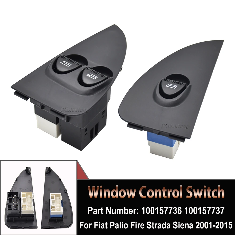 High Quality Driver Side Electric Power Master Window Switch 100157736 100157737 For Fiat Palio Fire Strada Siena 2001-2015
High Quality Driver Side Electric Power Master Window Switch 100157736 100157737 For Fiat Palio Fire Strada Siena 2001-2015
