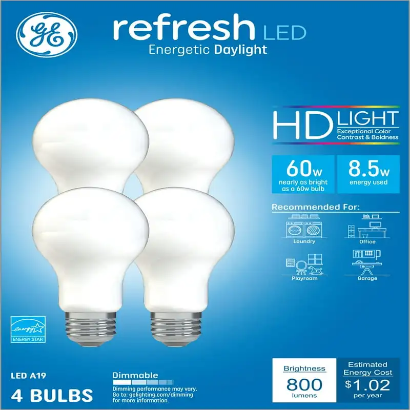 LED Light Bulbs, 60 Watt Eqv, Daylight, A19, Medium Base, 4pk Rechargeable flashlight Lep Pocket flashlight Convoy t Pen light
LED Light Bulbs, 60 Watt Eqv, Daylight, A19, Medium Base, 4pk Rechargeable flashlight Lep Pocket flashlight Convoy t Pen light