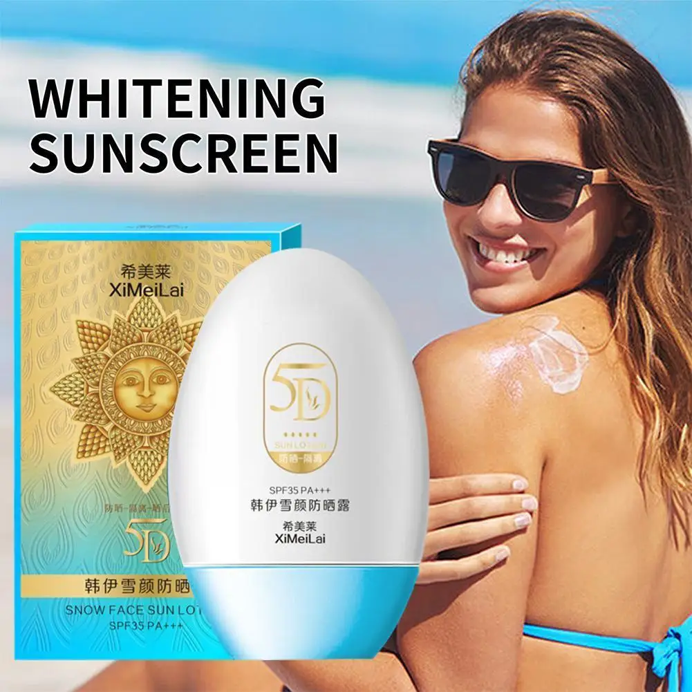 60g Sunscreen Cream Protector Facial Sun Block SPF35 Gel Cream Beach Whitening Summer Moisturizer Isolation Lotion Facial B1V7 
60g Sunscreen Cream Protector Facial Sun Block SPF35 Gel Cream Beach Whitening Summer Moisturizer Isolation Lotion Facial B1V7