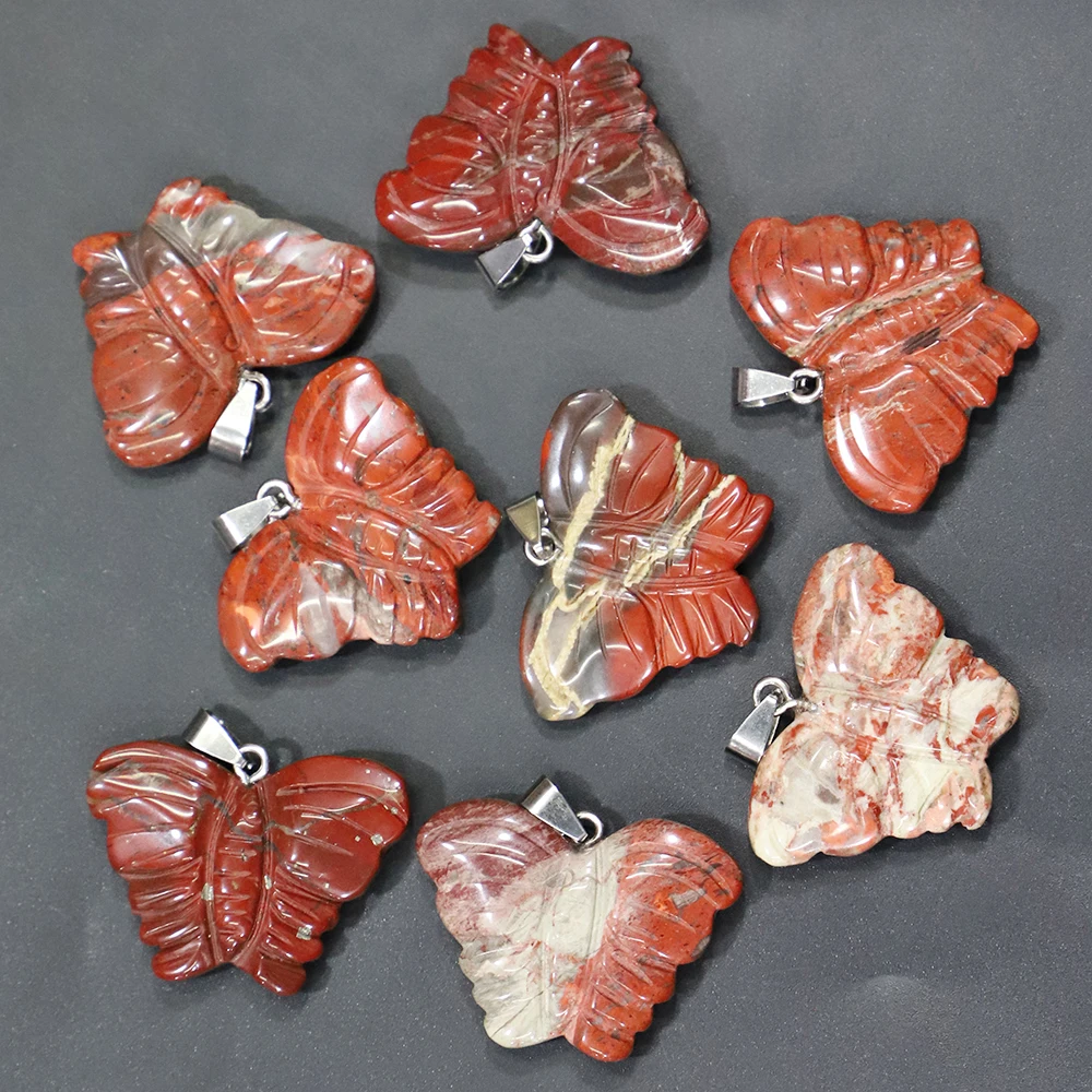 Free Shipping Natural Crystal Agate Handmade Double-sided Carved Butterfly Sweater Chain Pendants Fashion Jewelry Wholesale 5Pcs
Free Shipping Natural Crystal Agate Handmade Double-sided Carved Butterfly Sweater Chain Pendants Fashion Jewelry Wholesale 5Pcs