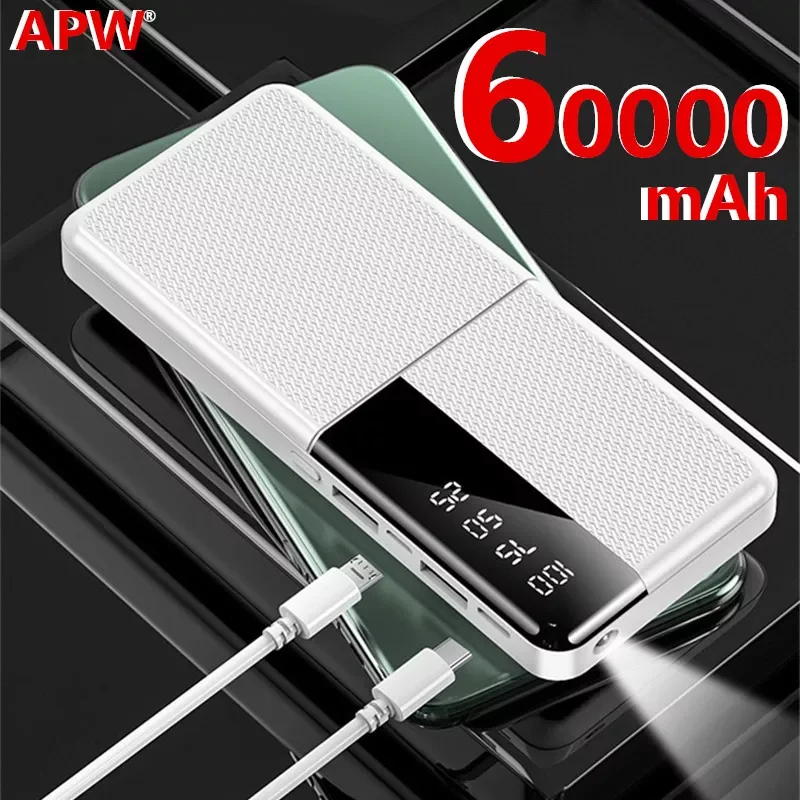 NEW Quick Charge 60000mAh Portable Charger Power Bank With Smartphone External Battery Pack For Xiaomi phone
NEW Quick Charge 60000mAh Portable Charger Power Bank With Smartphone External Battery Pack For Xiaomi phone