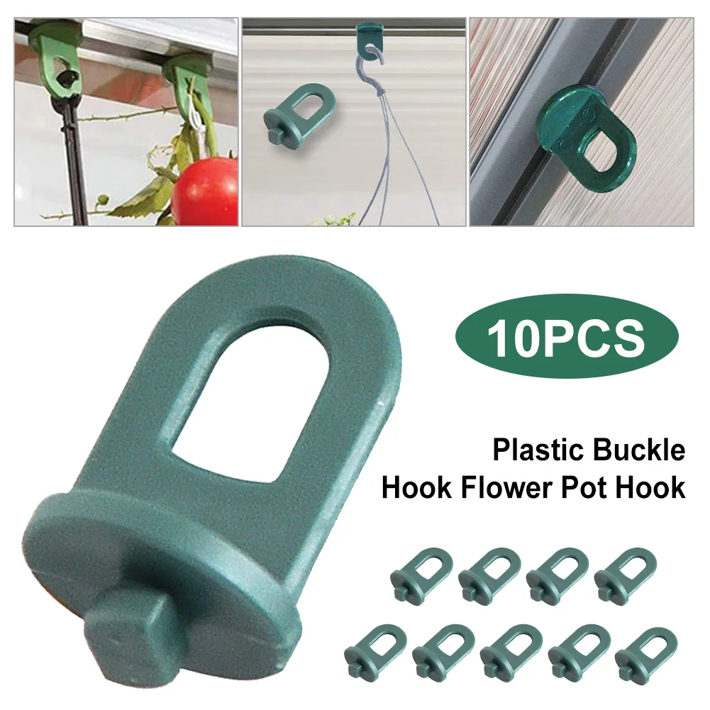 10 Pcs Hanging Hooks Stand Vine Clips Fastener for Greenhouse 32x18mm Hang Small Baskets or Plant Pot Flower Pot Hook Clamp
10 Pcs Hanging Hooks Stand Vine Clips Fastener for Greenhouse 32x18mm Hang Small Baskets or Plant Pot Flower Pot Hook Clamp