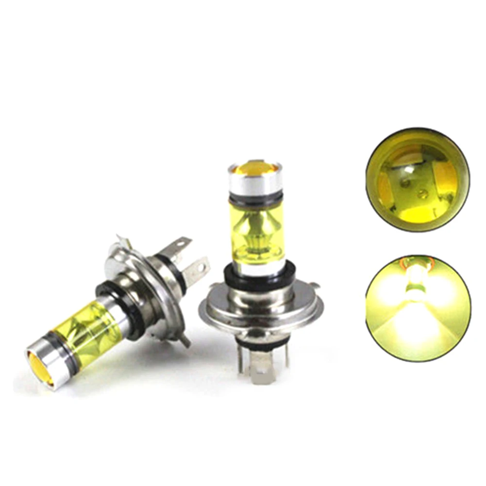 2pcs H4 4300K Yellow 100W LED Headlight Light Fog Lamp Bulbs Fit For Toyota Universal H4 LED Light Bulbs Car Accessories
2pcs H4 4300K Yellow 100W LED Headlight Light Fog Lamp Bulbs Fit For Toyota Universal H4 LED Light Bulbs Car Accessories