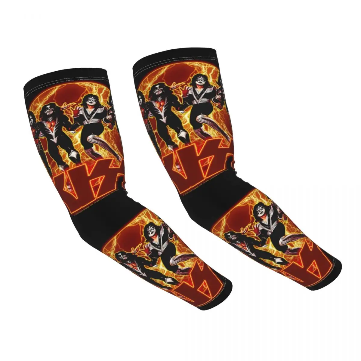 Heavy Metal Rock Band Kiss Arm Sleeves Warmer Women Men UV Sun Protection Tattoo Cover Up Sports Compression Running
Heavy Metal Rock Band Kiss Arm Sleeves Warmer Women Men UV Sun Protection Tattoo Cover Up Sports Compression Running