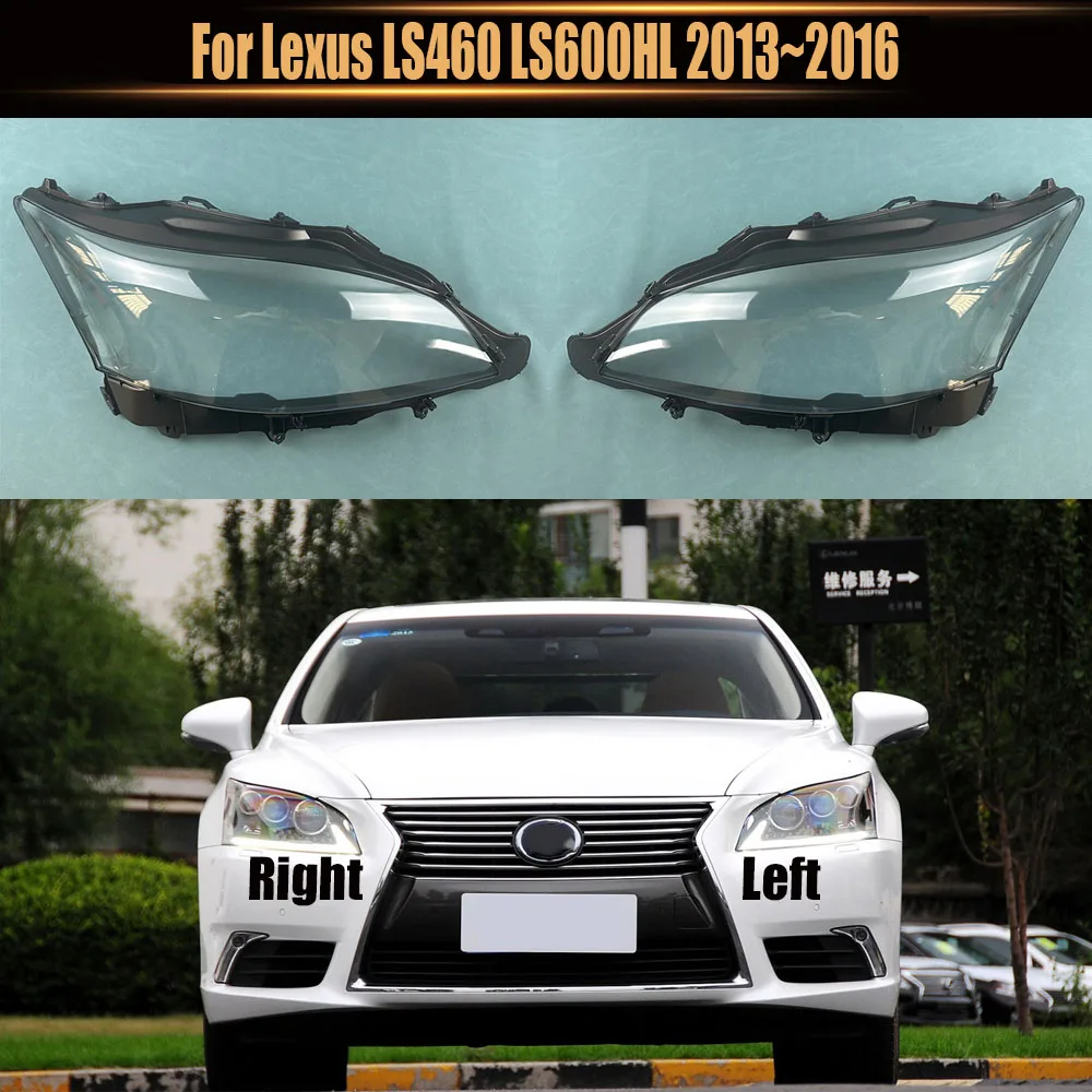 For Lexus LS460 LS600HL 2013~2016 Headlight Cover Headlamp Shell Lens Lampshade Transparent Shade Mask Plexiglass
For Lexus LS460 LS600HL 2013~2016 Headlight Cover Headlamp Shell Lens Lampshade Transparent Shade Mask Plexiglass