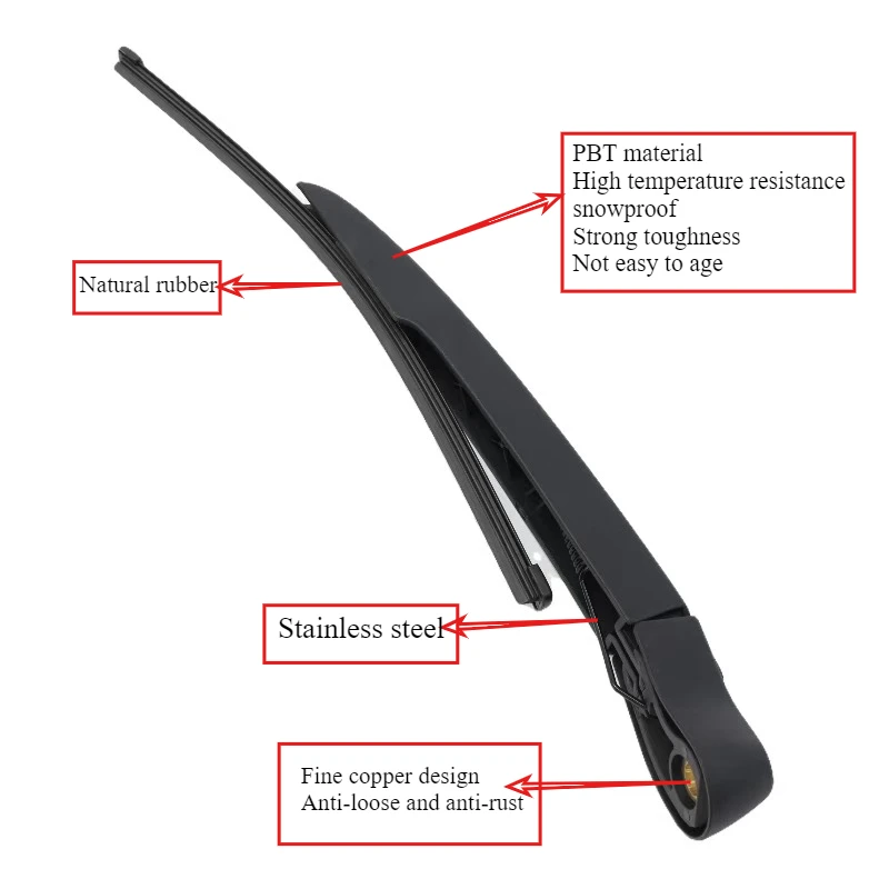 Комплект рычагов заднего стеклоочистителя - комплект щеток заднего стеклоочистителя # 61627213242 Для BMW X3 F25 2011-2017 чистка окон автомобиля 
Комплект рычагов заднего стеклоочистителя - комплект щеток заднего стеклоочистителя # 61627213242 Для BMW X3 F25 2011-2017 чистка окон автомобиля